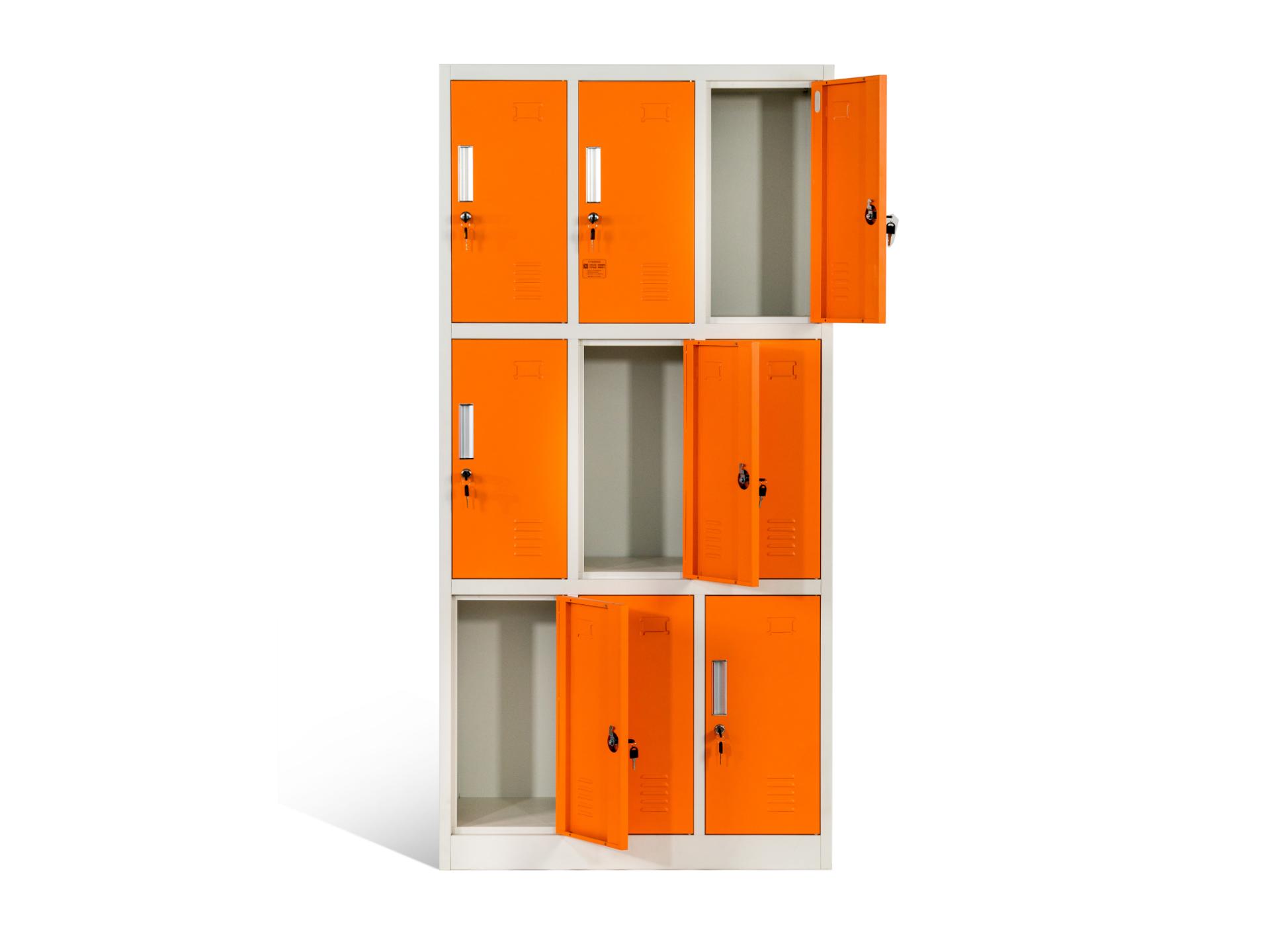 9 Door Metal Locker